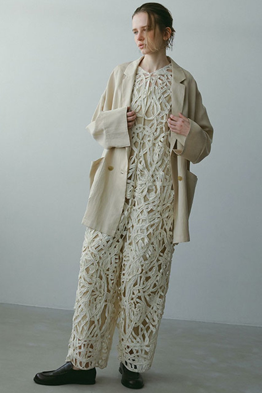 【エトレトウキョウ/ETRE TOKYO】のダブルブレストエアリージャケット 人気、トレンドファッション・服の通販 founy(ファニー) 　ファッション　Fashion　レディースファッション　Fashion for Women　アウター　Coat / Outerwear Collection　レディースジャケット・軽アウター　Jackets　なめらか　Smooth, Silky Texture　カーディガン　Cardigan, Knitwear　ジャケット　Jacket, Outerwear　セットアップ　Set-Up, Coordinated Outfit　ボックス　Boxy, Box Shape　other-5|ID: prp329100004594075 ipo3291000000033821915