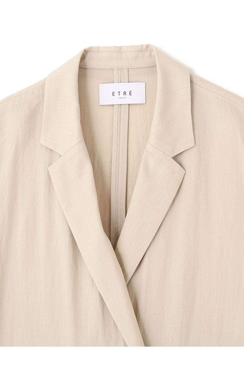 【エトレトウキョウ/ETRE TOKYO】のダブルブレストエアリージャケット 人気、トレンドファッション・服の通販 founy(ファニー) 　ファッション　Fashion　レディースファッション　Fashion for Women　アウター　Coat / Outerwear Collection　レディースジャケット・軽アウター　Jackets　なめらか　Smooth, Silky Texture　カーディガン　Cardigan, Knitwear　ジャケット　Jacket, Outerwear　セットアップ　Set-Up, Coordinated Outfit　ボックス　Boxy, Box Shape　other-8|ID: prp329100004594075 ipo3291000000033821918