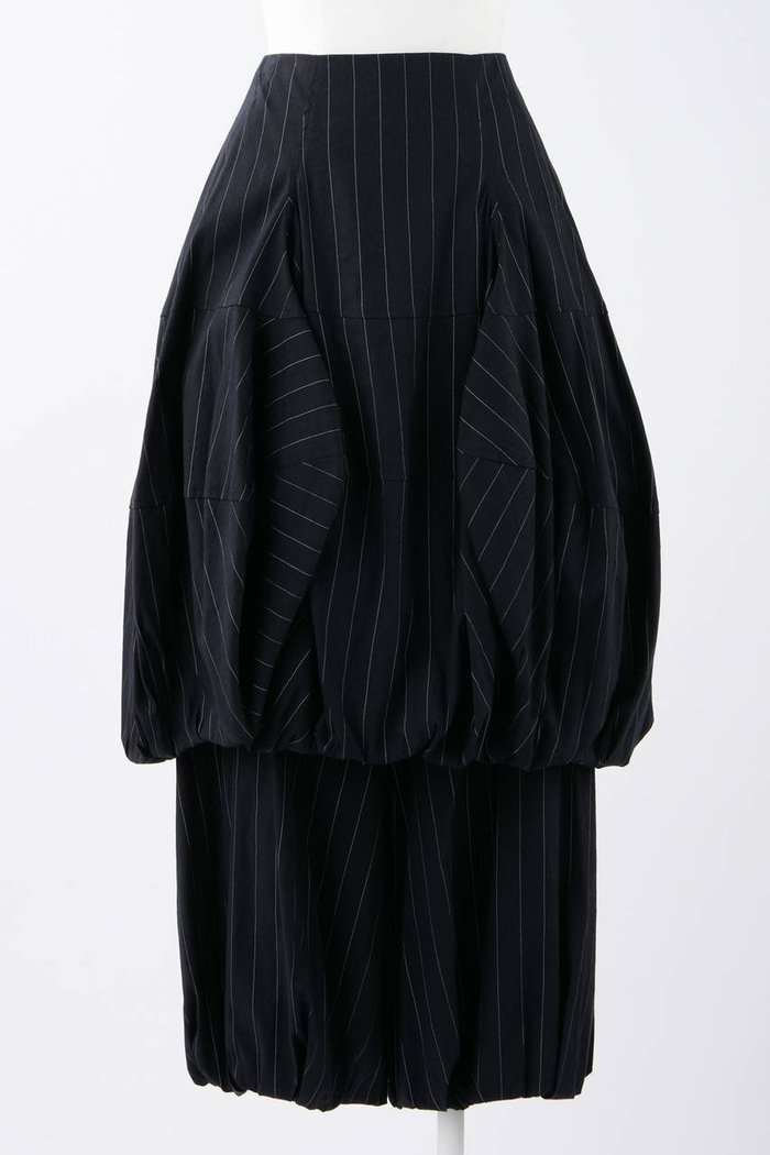 【エンフォルド/ENFOLD】のストライプバルーンキュロットスカート インテリア・キッズ・メンズ・レディースファッション・服の通販 founy(ファニー) https://founy.com/ ファッション Fashion レディースファッション Ladies' Fashion Online スカート Skirt キュロットスカート Culotte Skirt ロングスカート Long Skirt ストレッチ Stretch バルーン Balloon リゾート Resort リネン Linen ロング Long 夏 Summer |ID: prp329100004594081 ipo3291000000032629223