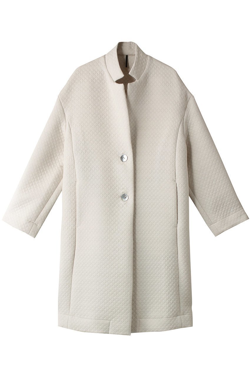 【ランジェリーク/LANGELIQUE】のアマンダ(L) オーバーコート インテリア・キッズ・メンズ・レディースファッション・服の通販 founy(ファニー) 　ファッション　Fashion　レディースファッション　Ladies' Fashion Online　アウター　Coat Outerwear　コート　Coats　キルト　Quilt　シンプル　Simple　再入荷　Restock/Back In Stock/Re Arrival　ポーセリン|ID: prp329100004594101 ipo3291000000032629561