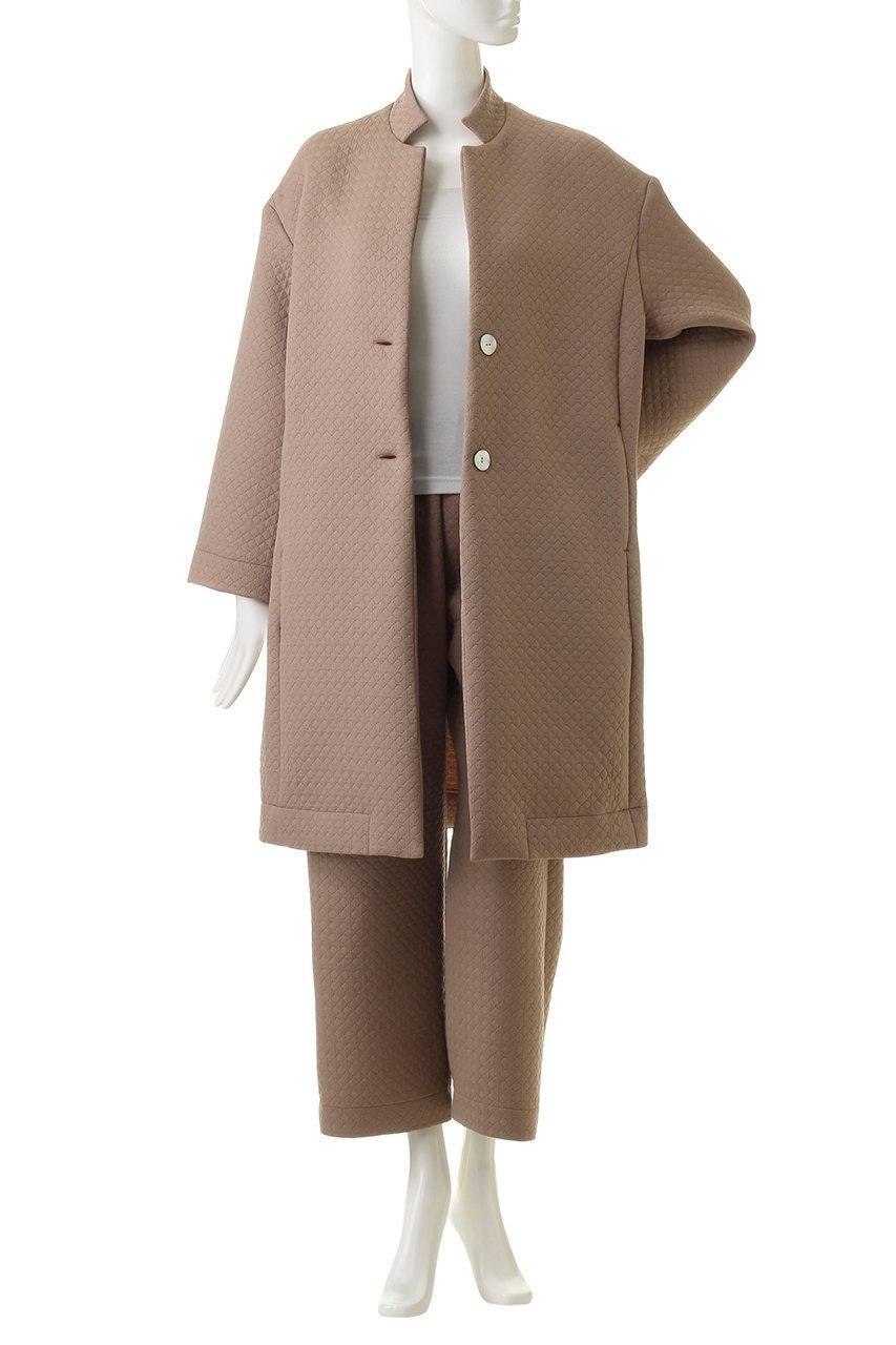 【ランジェリーク/LANGELIQUE】のアマンダ(L) オーバーコート 人気、トレンドファッション・服の通販 founy(ファニー) 　ファッション　Fashion　レディースファッション　Fashion for Women　アウター　Coat / Outerwear Collection　コート・ロングコート・ピーコート　Long Coats, Peacoats & More　キルト　Quilt, Quilted Fabric　シンプル　Simple, Minimal　パジャマ　Pajamas, Sleepwear　再入荷　Restock / Back in Stock　other-7|ID: prp329100004594101 ipo3291000000035004201