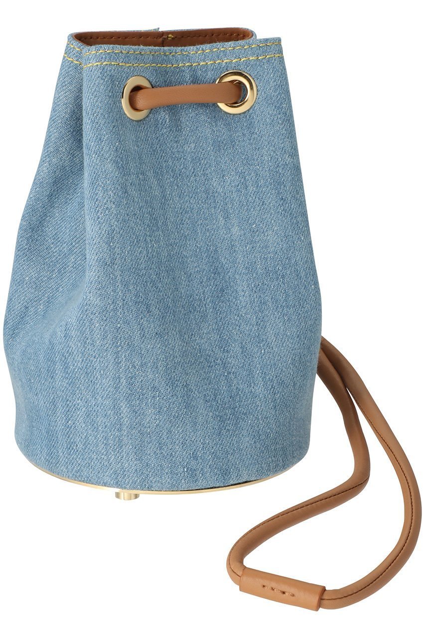 【ザンチェッティ/ZANCHETTI】のRIFLESSO(DENIM) インテリア・キッズ・メンズ・レディースファッション・服の通販 founy(ファニー) 　ファッション　Fashion　レディースファッション　Fashion for Women　バッグ　Bags　ショルダー　Shoulder, Shoulder Strap　デニム　Denim, Jeans Material　プレート　Plate, Dish　ポシェット　Pochette, Mini Bag　ラップ　Wrap, Wrap Design　ロング　Long, Long-Length　ウォッシュドスカイブルー|ID: prp329100004594109 ipo3291000000035101965