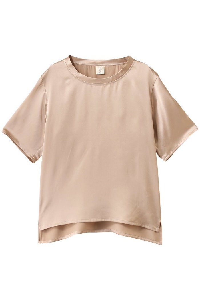 【フートーキョー/Foo Tokyo】の【UNISEX】Silk Satin Pullover インテリア・キッズ・メンズ・レディースファッション・服の通販 founy(ファニー) https://founy.com/ ファッション Fashion レディースファッション Fashion for Women トップス・カットソー Cut & Sew Tops シャツ・ブラウス・オフィスカジュアル Elegant Blouses & Button-Ups カジュアルプルオーバー・ニットトップス Pullovers & Knit Tops / Casual Pullovers ユニセックス Unisex, Genderless サテン Satin, Glossy Fabric ショート Short, Short Length シルク Silk, 100% Silk シンプル Simple, Minimal スリーブ Sleeve, Long Sleeve / Short Sleeve リラックス Relax, Relaxed Fit |ID: prp329100004594146 ipo3291000000036027326