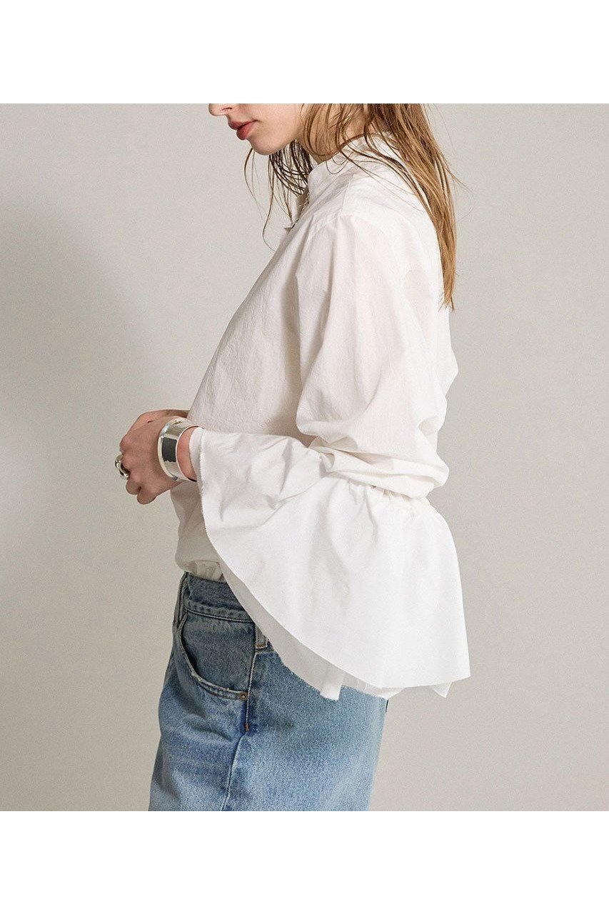 【ブリル/BRILL】のポエットスリーブシャツ 人気、トレンドファッション・服の通販 founy(ファニー) 　ファッション　Fashion　レディースファッション　Ladies' Fashion Online　トップス・カットソー　Tops/Tshirt　シャツ/ブラウス　Shirts/Blouses　イタリア　Italy　スリーブ　Sleeve　タフタ　Taffeta　ロング　Long　NEW・新作・新着・新入荷　New Arrivals　other-2|ID: prp329100004594165 ipo3291000000032630605