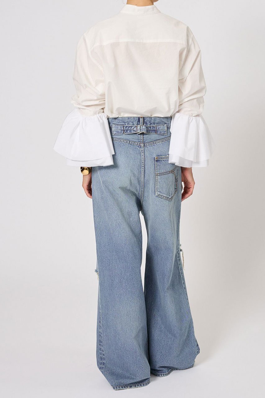 【ブリル/BRILL】のポエットスリーブシャツ 人気、トレンドファッション・服の通販 founy(ファニー) 　ファッション　Fashion　レディースファッション　Ladies' Fashion Online　トップス・カットソー　Tops/Tshirt　シャツ/ブラウス　Shirts/Blouses　イタリア　Italy　スリーブ　Sleeve　タフタ　Taffeta　ロング　Long　NEW・新作・新着・新入荷　New Arrivals　other-6|ID: prp329100004594165 ipo3291000000032630611