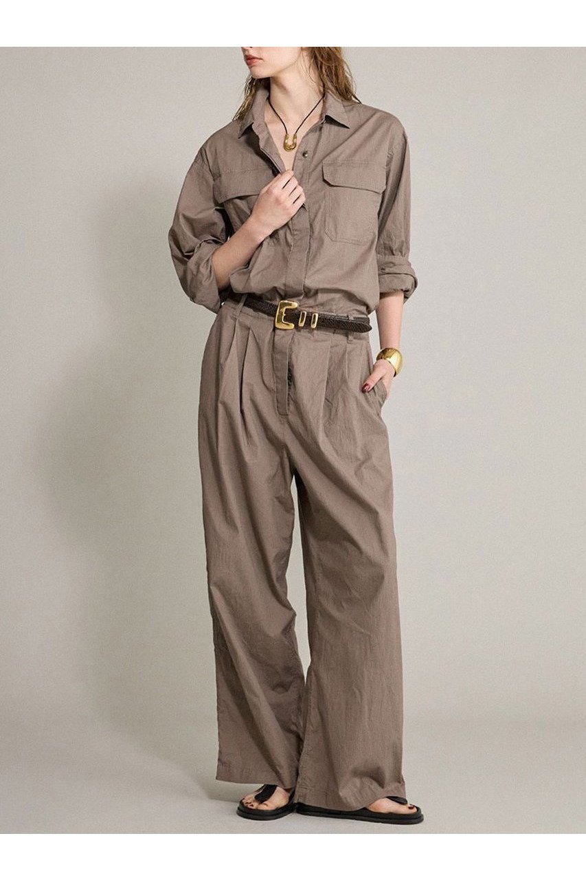 【ブリル/BRILL】のボイラースーツ インテリア・キッズ・メンズ・レディースファッション・服の通販 founy(ファニー) 　ファッション　Fashion　レディースファッション　Ladies' Fashion Online　パンツ　Pants　スーツ　Suits　スーツパンツ　Pantsuit　ストレッチ　Stretch　スーツ　Suit　バランス　Balance　ワッシャー　Washer　NEW・新作・新着・新入荷　New Arrivals　ブラウン|ID: prp329100004594167 ipo3291000000032630636