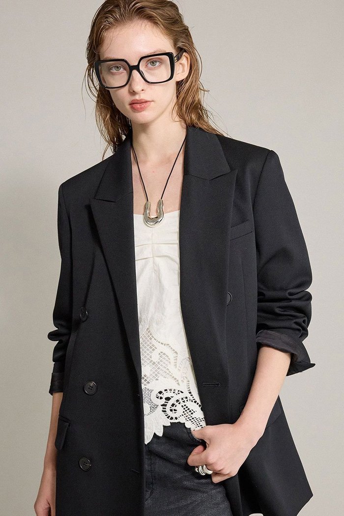 【ブリル/BRILL】のダブルブレストジャケット インテリア・キッズ・メンズ・レディースファッション・服の通販 founy(ファニー) https://founy.com/ ファッション Fashion レディースファッション Fashion for Women アウター Coat / Outerwear Collection レディースジャケット・軽アウター Jackets ジャケット Jacket, Outerwear |ID: prp329100004594168 ipo3291000000036040886