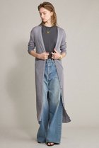 【ブリル/BRILL】の18Gロングカーディガン グレー|ID: prp329100004594169 ipo3291000000035342052