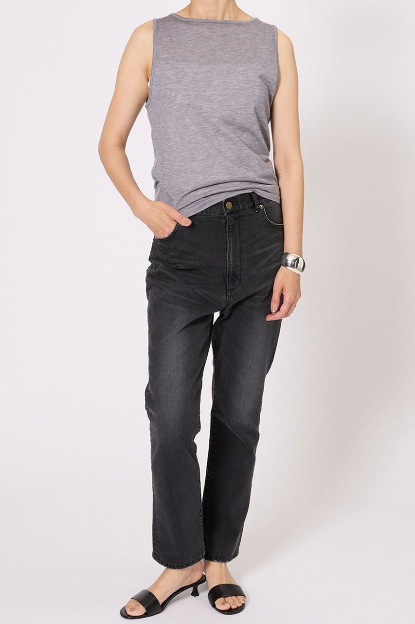 【ブリル/BRILL】の18G ノースリーブプルオーバー 人気、トレンドファッション・服の通販 founy(ファニー) 　ファッション　Fashion　レディースファッション　Ladies' Fashion Online　トップス・カットソー　Tops/Tshirt　ニット　Knit Tops　キャミソール / ノースリーブ　No Sleeves　プルオーバー　Pullover　カーディガン　Cardigan　コンパクト　Compact　シアー　Sheer　ツイスト　Twist　ドレープ　Drape　ノースリーブ　No Sleeve　ベスト　Vest　エレガント 上品　Elegant　定番　Standard　NEW・新作・新着・新入荷　New Arrivals　other-7|ID: prp329100004594170 ipo3291000000032630695