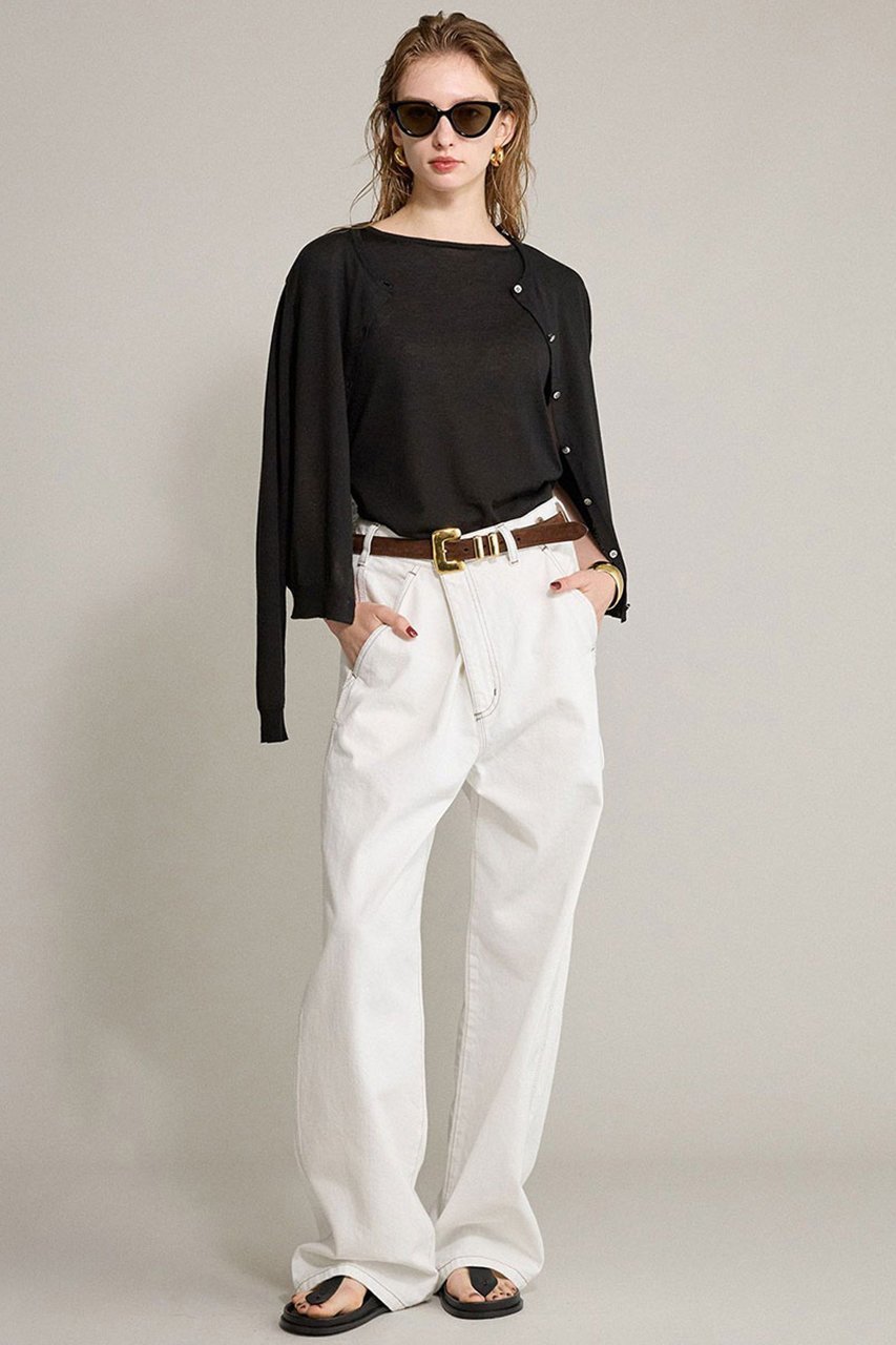 【ブリル/BRILL】の18G ノースリーブプルオーバー 人気、トレンドファッション・服の通販 founy(ファニー) 　ファッション　Fashion　レディースファッション　Fashion for Women　トップス・カットソー　Cut & Sew Tops　ニット　Knit Tops & Sweaters　キャミソール&ノースリーブ　Camisoles & Sleeveless Tops　カジュアルプルオーバー・ニットトップス　Pullovers & Knit Tops / Casual Pullovers　カーディガン　Cardigan, Knitwear　コンパクト　Compact, Small Size　シアー　Sheer, See-Through　ツイスト　Tweed, Tweed Fabric　ドレープ　Drape, Draping Fabric　ノースリーブ　Sleeveless, No-Sleeve　ベスト　Vest, Waistcoat　エレガント 上品　Elegant　定番　Standard, Basic Item　other-3|ID: prp329100004594170 ipo3291000000035714269