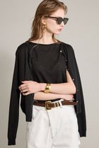 【ブリル/BRILL】の18G クルーネックカーディガン ブラック|ID: prp329100004594171 ipo3291000000035931844