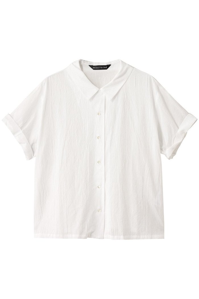 【ミズイロ インド/mizuiro ind】のroll up slv shirt シャツ インテリア・キッズ・メンズ・レディースファッション・服の通販 founy(ファニー) https://founy.com/ ファッション Fashion レディースファッション Ladies' Fashion Online トップス・カットソー Tops/Tshirt シャツ/ブラウス Shirts/Blouses おすすめ Recommend ショート Short スリーブ Sleeve バランス Balance フェミニン Feminine フレア Flare ロールアップ Roll Up ワイド Wide NEW・新作・新着・新入荷 New Arrivals |ID: prp329100004594174 ipo3291000000032630742