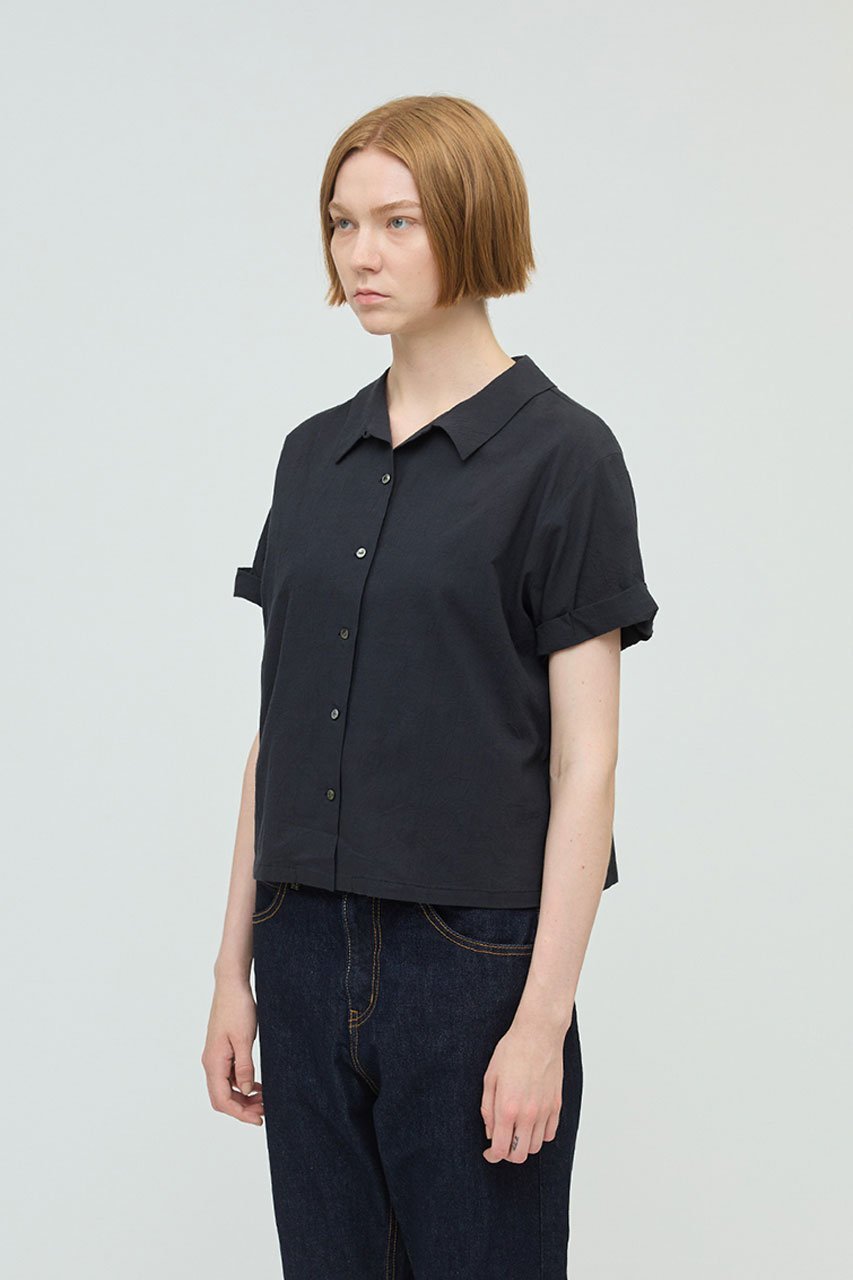 【ミズイロ インド/mizuiro ind】のroll up slv shirt シャツ 人気、トレンドファッション・服の通販 founy(ファニー) 　ファッション　Fashion　レディースファッション　Fashion for Women　トップス・カットソー　Cut & Sew Tops　シャツ・ブラウス・オフィスカジュアル　Elegant Blouses & Button-Ups　おすすめ　Recommended / Our Picks　ショート　Short, Short Length　スリーブ　Sleeve, Long Sleeve / Short Sleeve　バランス　Balance, Style Balance　フェミニン　Feminine, Girly　フレア　Flare, Flared　ロールアップ　Roll-Up, Cuffed Hem　ワイド　Wide, Wide Fit　other-8|ID: prp329100004594174 ipo3291000000033938096