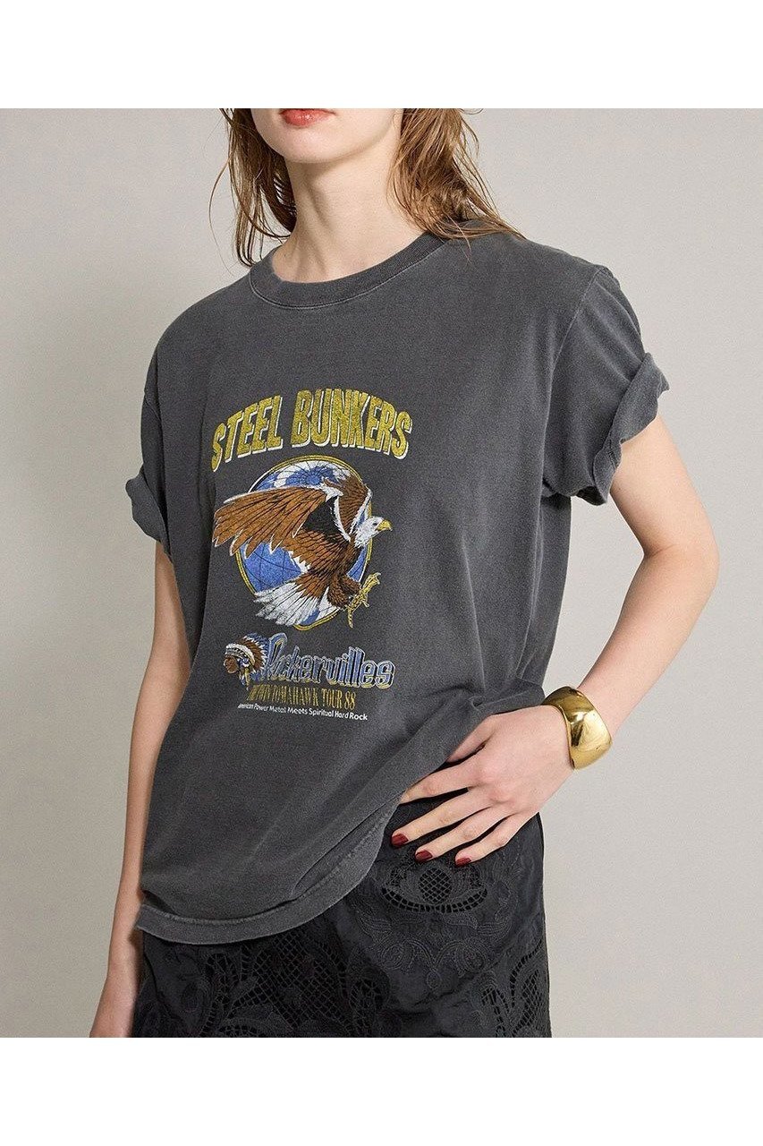 【ブリル/BRILL】の【GOOD ROCK SPEED】/ツアーTシャツ 人気、トレンドファッション・服の通販 founy(ファニー) 　ファッション　Fashion　レディースファッション　Ladies' Fashion Online　トップス・カットソー　Tops/Tshirt　シャツ/ブラウス　Shirts/Blouses　ロング / Tシャツ　T-Shirts　カットソー　Cut and Sewn　キャラクター　Character　グラフィック　Graphic　ショート　Short　ジャケット　Jacket　スリーブ　Sleeve　プリント　Print　ヴィンテージ　Vintage　NEW・新作・新着・新入荷　New Arrivals　 other-1|ID: prp329100004594175 ipo3291000000032630753