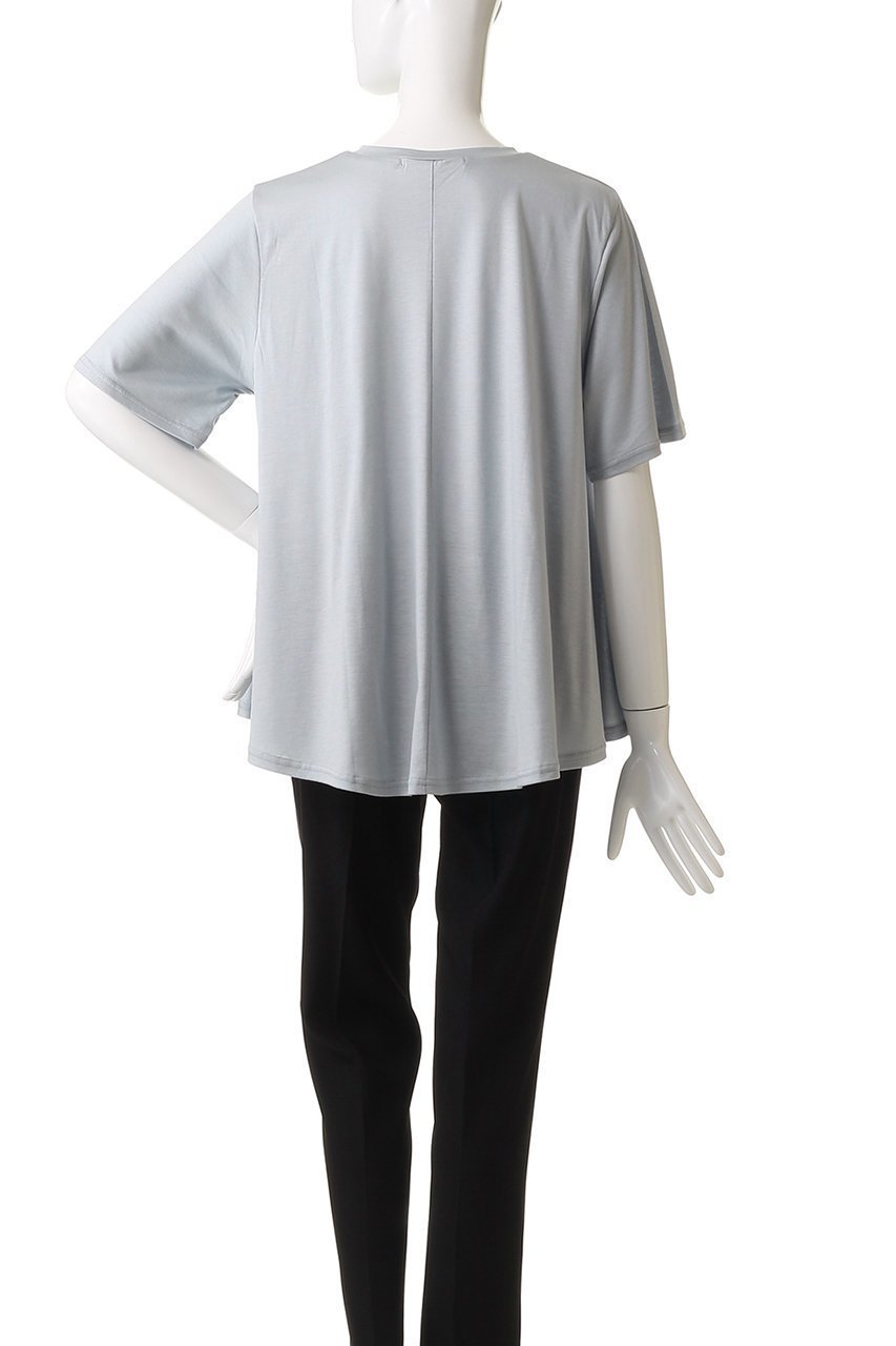 【ミディウミソリッド/MIDIUMISOLID】のc/neck A line PO プルオーバー 人気、トレンドファッション・服の通販 founy(ファニー) 　ファッション　Fashion　レディースファッション　Ladies' Fashion Online　トップス・カットソー　Tops/Tshirt　シャツ/ブラウス　Shirts/Blouses　ロング / Tシャツ　T-Shirts　プルオーバー　Pullover　カットソー　Cut and Sewn　クール　Cool　ショート　Short　シンプル　Simple　スリーブ　Sleeve　ドレープ　Drape　ファブリック　Fabric　フレア　Flare　エレガント 上品　Elegant　NEW・新作・新着・新入荷　New Arrivals　other-4|ID: prp329100004594177 ipo3291000000032630793