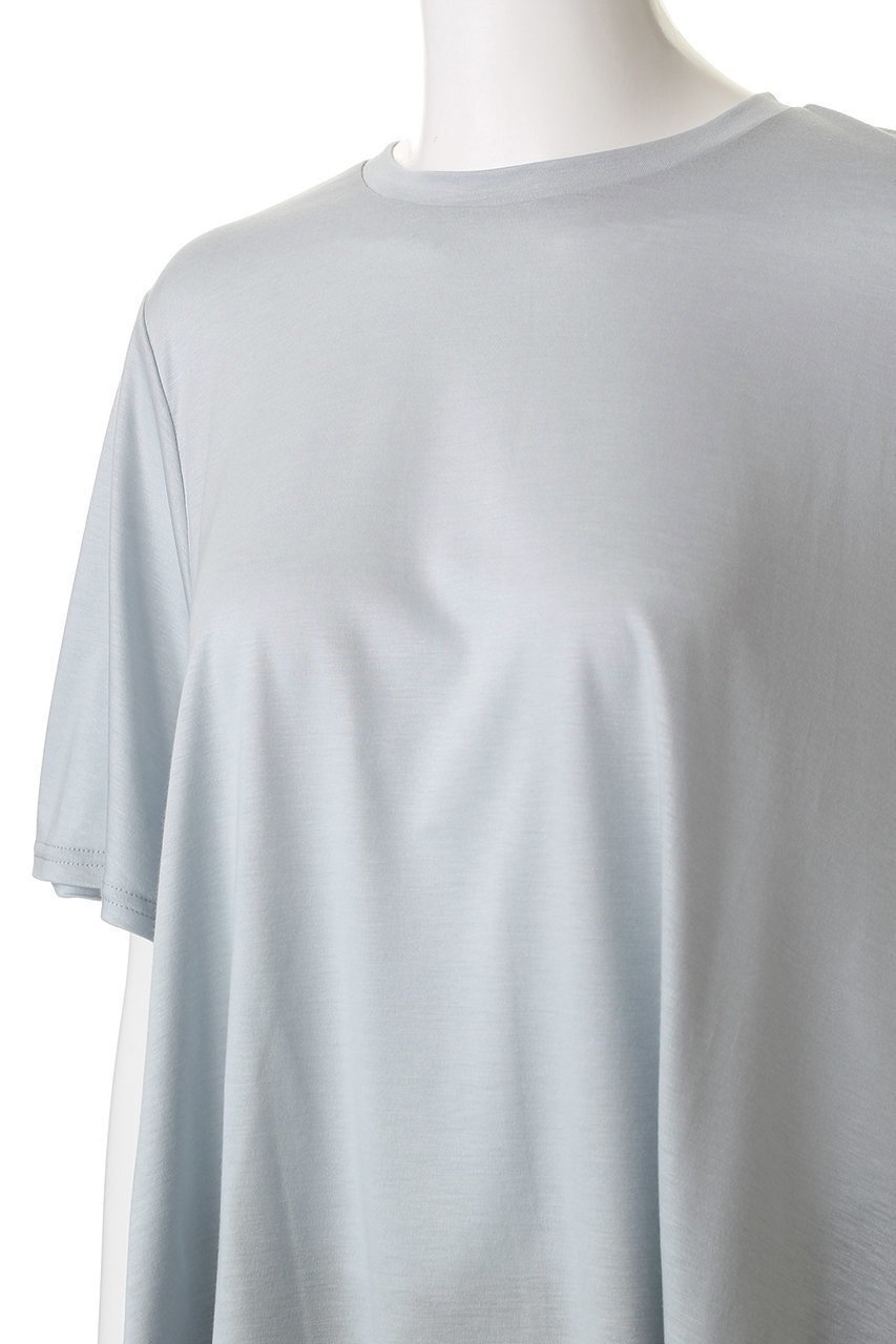 【ミディウミソリッド/MIDIUMISOLID】のc/neck A line PO プルオーバー 人気、トレンドファッション・服の通販 founy(ファニー) 　ファッション　Fashion　レディースファッション　Ladies' Fashion Online　トップス・カットソー　Tops/Tshirt　シャツ/ブラウス　Shirts/Blouses　ロング / Tシャツ　T-Shirts　プルオーバー　Pullover　カットソー　Cut and Sewn　クール　Cool　ショート　Short　シンプル　Simple　スリーブ　Sleeve　ドレープ　Drape　ファブリック　Fabric　フレア　Flare　エレガント 上品　Elegant　NEW・新作・新着・新入荷　New Arrivals　other-5|ID: prp329100004594177 ipo3291000000032630795