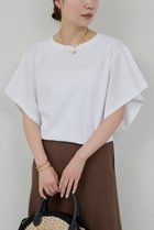 【ガリャルダガランテ/GALLARDAGALANTE】のワイドスリーブTee 人気、トレンドファッション・服の通販 founy(ファニー) ファッション Fashion レディースファッション Ladies' Fashion Online トップス・カットソー Tops/Tshirt シャツ/ブラウス Shirts/Blouses ロング / Tシャツ T-Shirts カットソー Cut and Sewn ショート Short シンプル Simple スリーブ Sleeve フリル Frills ワイド Wide NEW・新作・新着・新入荷 New Arrivals thumbnail ホワイト|ID: prp329100004594182 ipo3291000000032630870