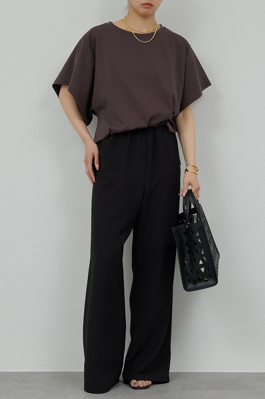 【ガリャルダガランテ/GALLARDAGALANTE】のワイドスリーブTee 人気、トレンドファッション・服の通販 founy(ファニー) 　ファッション　Fashion　レディースファッション　Ladies' Fashion Online　トップス・カットソー　Tops/Tshirt　シャツ/ブラウス　Shirts/Blouses　ロング / Tシャツ　T-Shirts　カットソー　Cut and Sewn　ショート　Short　シンプル　Simple　スリーブ　Sleeve　フリル　Frills　ワイド　Wide　NEW・新作・新着・新入荷　New Arrivals　other-2|ID: prp329100004594182 ipo3291000000032630872
