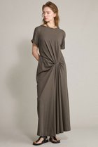【ブリル/BRILL】のツイストカットワンピース 人気、トレンドファッション・服の通販 founy(ファニー) ファッション Fashion レディースファッション Fashion for Women ワンピース Dresses チュニック Tunic Tops & Dresses カットソー Cut and Sewn Top チュニック Tunic, Long Top ロング Long, Long-Length thumbnail グレー|ID: prp329100004594183 ipo3291000000035473071
