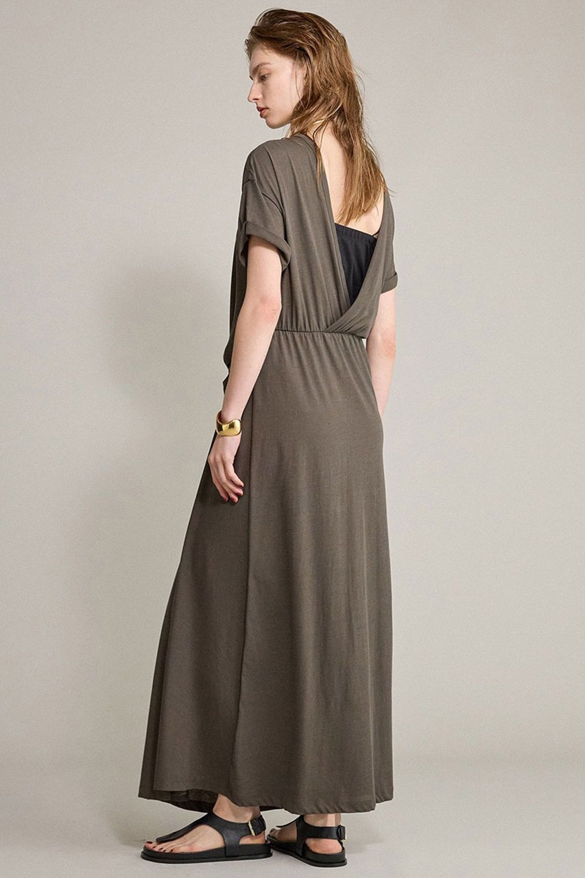 【ブリル/BRILL】のツイストカットワンピース 人気、トレンドファッション・服の通販 founy(ファニー) 　ファッション　Fashion　レディースファッション　Fashion for Women　ワンピース　Dresses　チュニック　Tunic Tops & Dresses　カットソー　Cut and Sewn Top　チュニック　Tunic, Long Top　ロング　Long, Long-Length　other-3|ID: prp329100004594183 ipo3291000000035473073