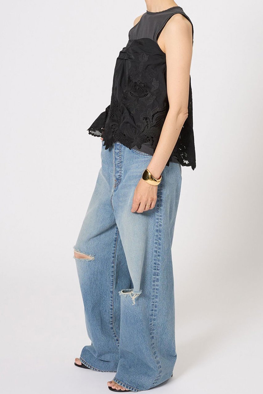 【ブリル/BRILL】のカットワークビスチェ 人気、トレンドファッション・服の通販 founy(ファニー) 　ファッション　Fashion　レディースファッション　Ladies' Fashion Online　トップス・カットソー　Tops/Tshirt　キャミソール / ノースリーブ　No Sleeves　シャツ/ブラウス　Shirts/Blouses　ビスチェ　Bustier　クラッシュ　Crash　ノースリーブ　No Sleeve　ビスチェ　Bustier　NEW・新作・新着・新入荷　New Arrivals　other-5|ID: prp329100004594186 ipo3291000000032630954