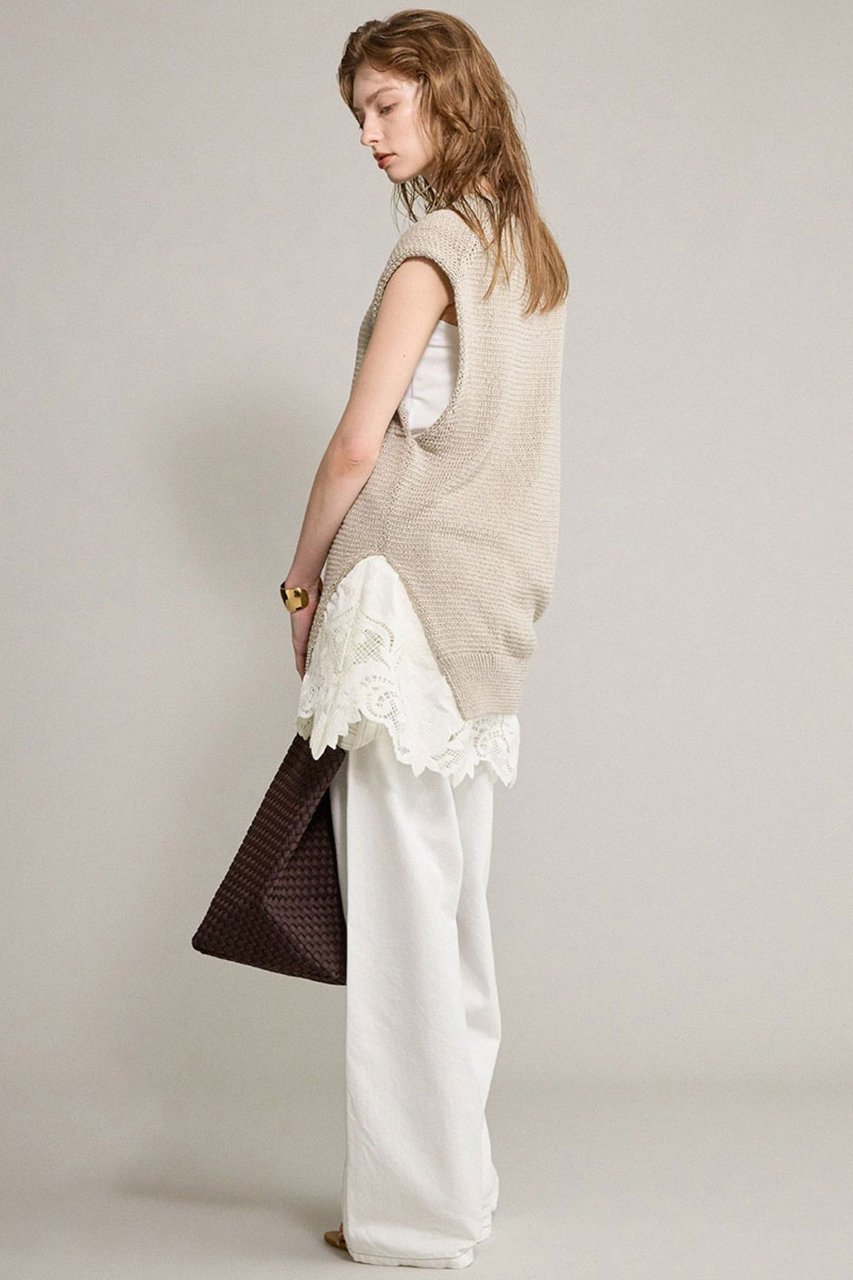 【ブリル/BRILL】のカットワークビスチェ 人気、トレンドファッション・服の通販 founy(ファニー) 　ファッション　Fashion　レディースファッション　Fashion for Women　トップス・カットソー　Cut & Sew Tops　キャミソール&ノースリーブ　Camisoles & Sleeveless Tops　シャツ・ブラウス・オフィスカジュアル　Elegant Blouses & Button-Ups　ビスチェ　Bustiers & Corset Tops / Layered Bustier Style　クラッシュ　Distressed, Crashed Style　ノースリーブ　Sleeveless, No-Sleeve　ビスチェ　Bustier, Corset Top　other-3|ID: prp329100004594186 ipo3291000000035714288