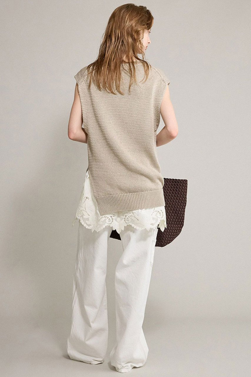 【ブリル/BRILL】のカットワークビスチェ 人気、トレンドファッション・服の通販 founy(ファニー) 　ファッション　Fashion　レディースファッション　Fashion for Women　トップス・カットソー　Cut & Sew Tops　キャミソール&ノースリーブ　Camisoles & Sleeveless Tops　シャツ・ブラウス・オフィスカジュアル　Elegant Blouses & Button-Ups　ビスチェ　Bustiers & Corset Tops / Layered Bustier Style　クラッシュ　Distressed, Crashed Style　ノースリーブ　Sleeveless, No-Sleeve　ビスチェ　Bustier, Corset Top　other-4|ID: prp329100004594186 ipo3291000000035714289