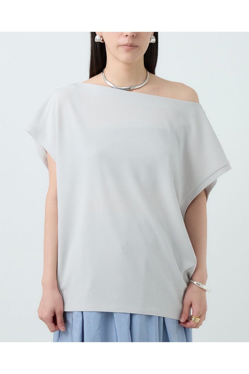 【カオス/Chaos】のバウカットブラウス 人気、トレンドファッション・服の通販 founy(ファニー) 　ファッション　Fashion　レディースファッション　Fashion for Women　トップス・カットソー　Cut & Sew Tops　シャツ・ブラウス・オフィスカジュアル　Elegant Blouses & Button-Ups　おすすめ　Recommended / Our Picks　カットソー　Cut and Sewn Top　ギャザー　Gathered, Ruffled　ショート　Short, Short Length　スリーブ　Sleeve, Long Sleeve / Short Sleeve　ドレープ　Drape, Draping Fabric　秋　Autumn　other-7|ID: prp329100004594193 ipo3291000000032631058