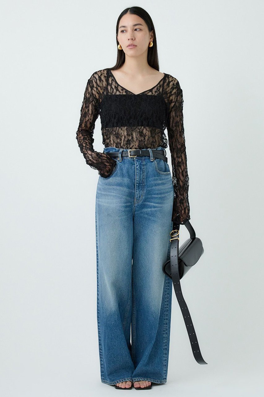 【カオス/Chaos】のグラスレースプルオーバー 人気、トレンドファッション・服の通販 founy(ファニー) 　ファッション　Fashion　レディースファッション　Fashion for Women　トップス・カットソー　Cut & Sew Tops　シャツ・ブラウス・オフィスカジュアル　Elegant Blouses & Button-Ups　カジュアルプルオーバー・ニットトップス　Pullovers & Knit Tops / Casual Pullovers　インナー　Innerwear　コンパクト　Compact, Small Size　ジャケット　Jacket, Outerwear　スリーブ　Sleeve, Long Sleeve / Short Sleeve　ランダム　Random, Irregular　レース　Lace, Lace Fabric　ロング　Long, Long-Length　other-2|ID: prp329100004594195 ipo3291000000036403235