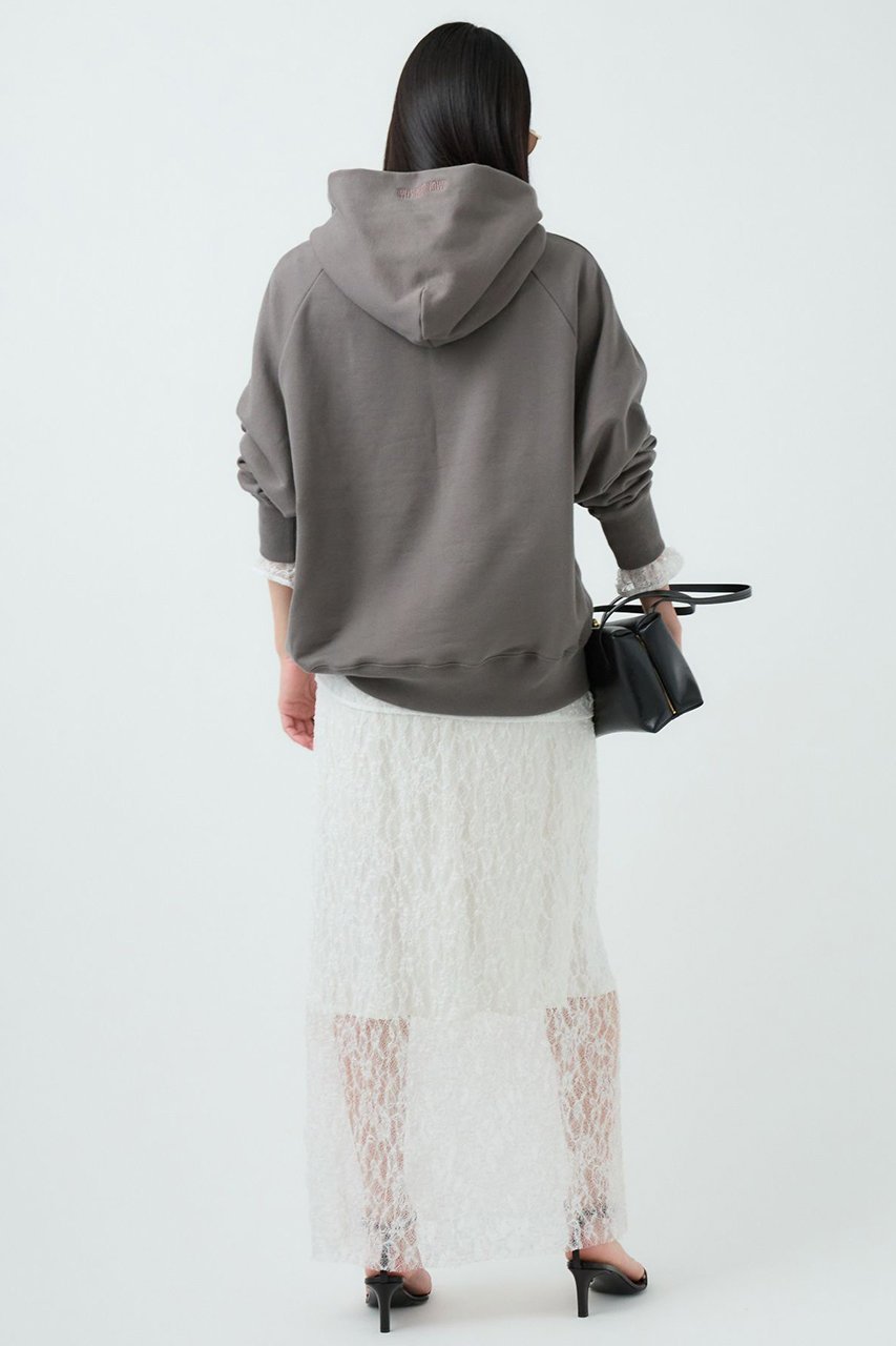 【カオス/Chaos】の【WHY NOT NOW】クースベイフーディー 人気、トレンドファッション・服の通販 founy(ファニー) 　ファッション　Fashion　レディースファッション　Ladies' Fashion Online　トップス・カットソー　Tops/Tshirt　シャツ/ブラウス　Shirts/Blouses　パーカ　Sweats　ロング / Tシャツ　T-Shirts　スウェット　Sweat　カットソー　Cut and Sewn　なめらか　Smooth　スポーティ　Sporty　スーピマ　Supima　エレガント 上品　Elegant　NEW・新作・新着・新入荷　New Arrivals　other-6|ID: prp329100004594199 ipo3291000000032631137