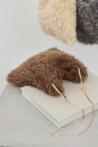 【ガリャルダガランテ/GALLARDAGALANTE】の【2.718】フェイクファーリングバッグ 人気、トレンドファッション・服の通販 founy(ファニー) ファッション Fashion レディースファッション Ladies' Fashion Online バッグ Bag ショルダー Shoulder シンプル Simple チェーン Chain ハンド Hand マグネット Magnet エレガント 上品 Elegant NEW・新作・新着・新入荷 New Arrivals thumbnail ブラウン|ID: prp329100004594200 ipo3291000000032631159