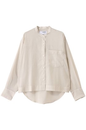 【スリー ドッツ/three dots】 シアーコットン バンドカラーシャツ人気、トレンドファッション・服の通販 founy(ファニー) ファッション Fashion レディースファッション Fashion for Women トップス・カットソー Cut & Sew Tops シャツ・ブラウス・オフィスカジュアル Elegant Blouses & Button-Ups スリーブ Sleeve, Long Sleeve / Short Sleeve ロング Long, Long-Length エレガント 上品 Elegant 羽織 Haori, Light Jacket |ID:prp329100004594203