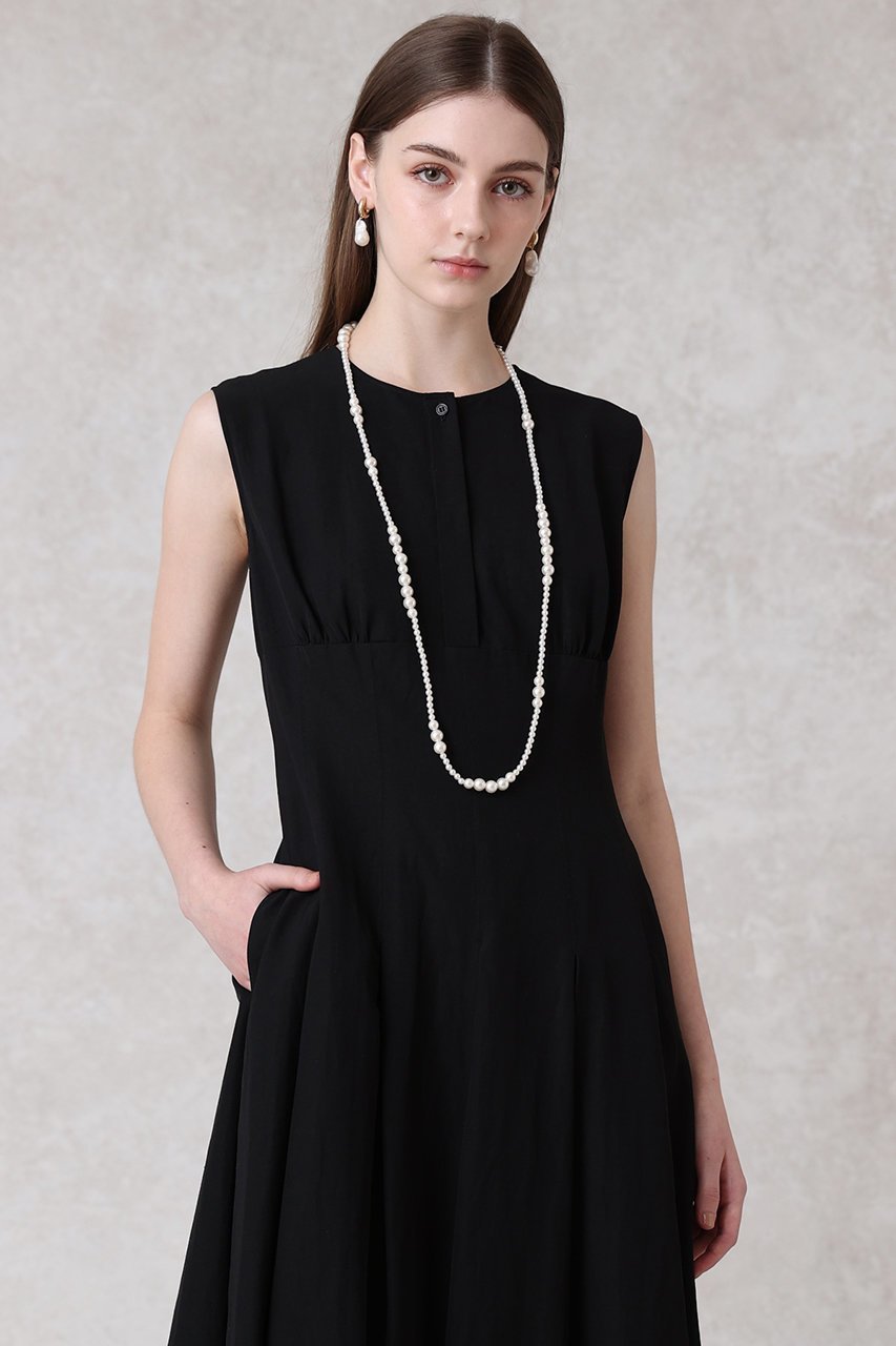 【アナイ/ANAYI】のトリアセリネンノースリーブ ワンピース 人気、トレンドファッション・服の通販 founy(ファニー) 　ファッション　Fashion　レディースファッション　Ladies' Fashion Online　ワンピース　Dress　チュニック　Tunic　エレガント 上品　Elegant　シンプル　Simple　ストレッチ　Stretch　チュニック　Tunic　リネン　Linen　ロング　Long　NEW・新作・新着・新入荷　New Arrivals　other-8|ID: prp329100004594205 ipo3291000000032631227