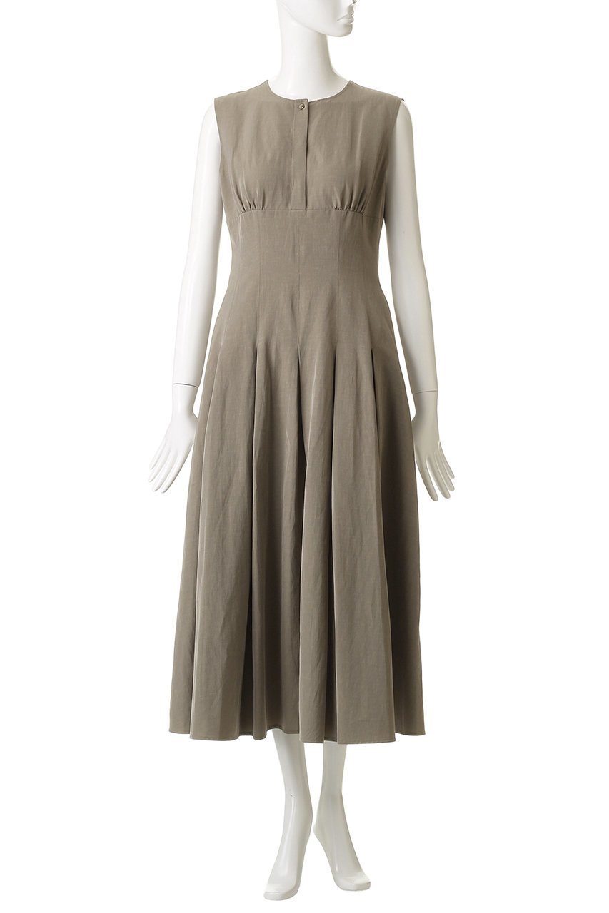 【アナイ/ANAYI】のトリアセリネンノースリーブワンピース 人気、トレンドファッション・服の通販 founy(ファニー) 　ファッション　Fashion　レディースファッション　Fashion for Women　ワンピース　Dresses　チュニック　Tunic Tops & Dresses　エレガント 上品　Elegant　シンプル　Simple, Minimal　ストレッチ　Stretch, Stretchy Fabric　チュニック　Tunic, Long Top　リネン　Linen, Linen Fabric　other-2|ID: prp329100004594205 ipo3291000000034886193