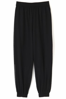 【アドーア/ADORE】 ドライタッチシアーニットパンツ人気、トレンドファッション・服の通販 founy(ファニー) ファッション Fashion レディースファッション Ladies' Fashion Online パンツ Pants ギャザー Gather シアー Sheer 再入荷 Restock/Back In Stock/Re Arrival |ID:prp329100004594261