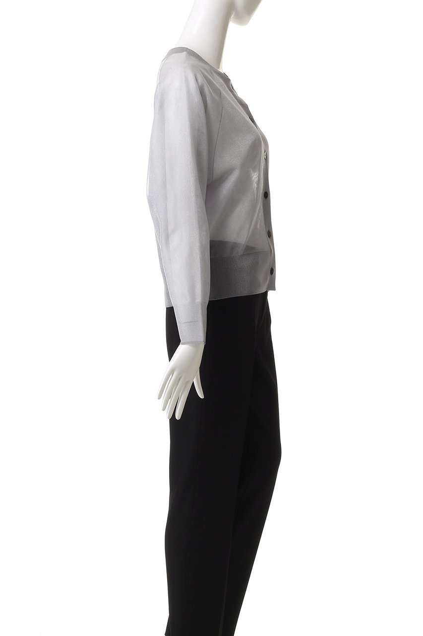 【デパリエ/DEPAREILLE】のラメシアードルマンカーディガン 人気、トレンドファッション・服の通販 founy(ファニー) 　ファッション　Fashion　レディースファッション　Fashion for Women　トップス・カットソー　Cut & Sew Tops　ニット　Knit Tops & Sweaters　カーディガン・羽織り　Layered Style Cardigans　カーディガン　Cardigan, Knitwear　シアー　Sheer, See-Through　夏　Summer　other-3|ID: prp329100004595077 ipo3291000000036003328