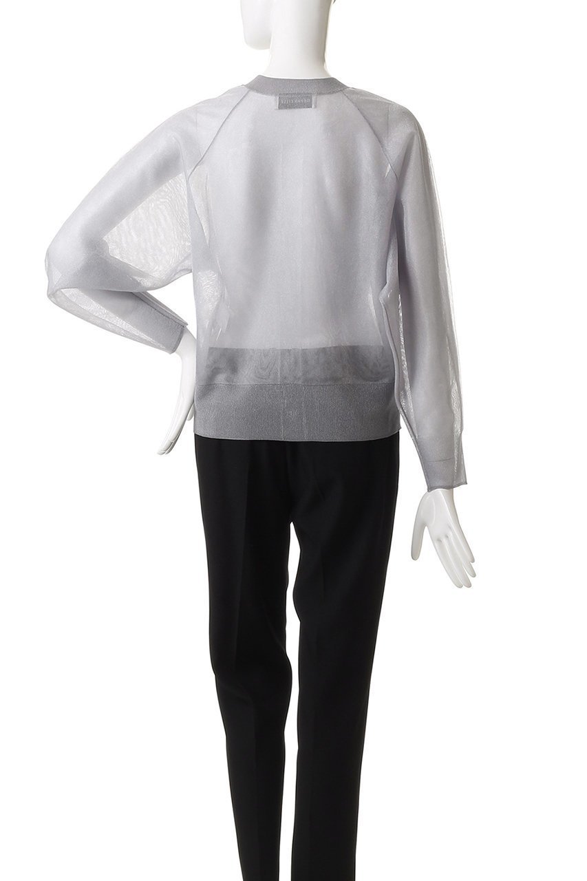 【デパリエ/DEPAREILLE】のラメシアードルマンカーディガン 人気、トレンドファッション・服の通販 founy(ファニー) 　ファッション　Fashion　レディースファッション　Fashion for Women　トップス・カットソー　Cut & Sew Tops　ニット　Knit Tops & Sweaters　カーディガン・羽織り　Layered Style Cardigans　カーディガン　Cardigan, Knitwear　シアー　Sheer, See-Through　夏　Summer　other-4|ID: prp329100004595077 ipo3291000000036003329