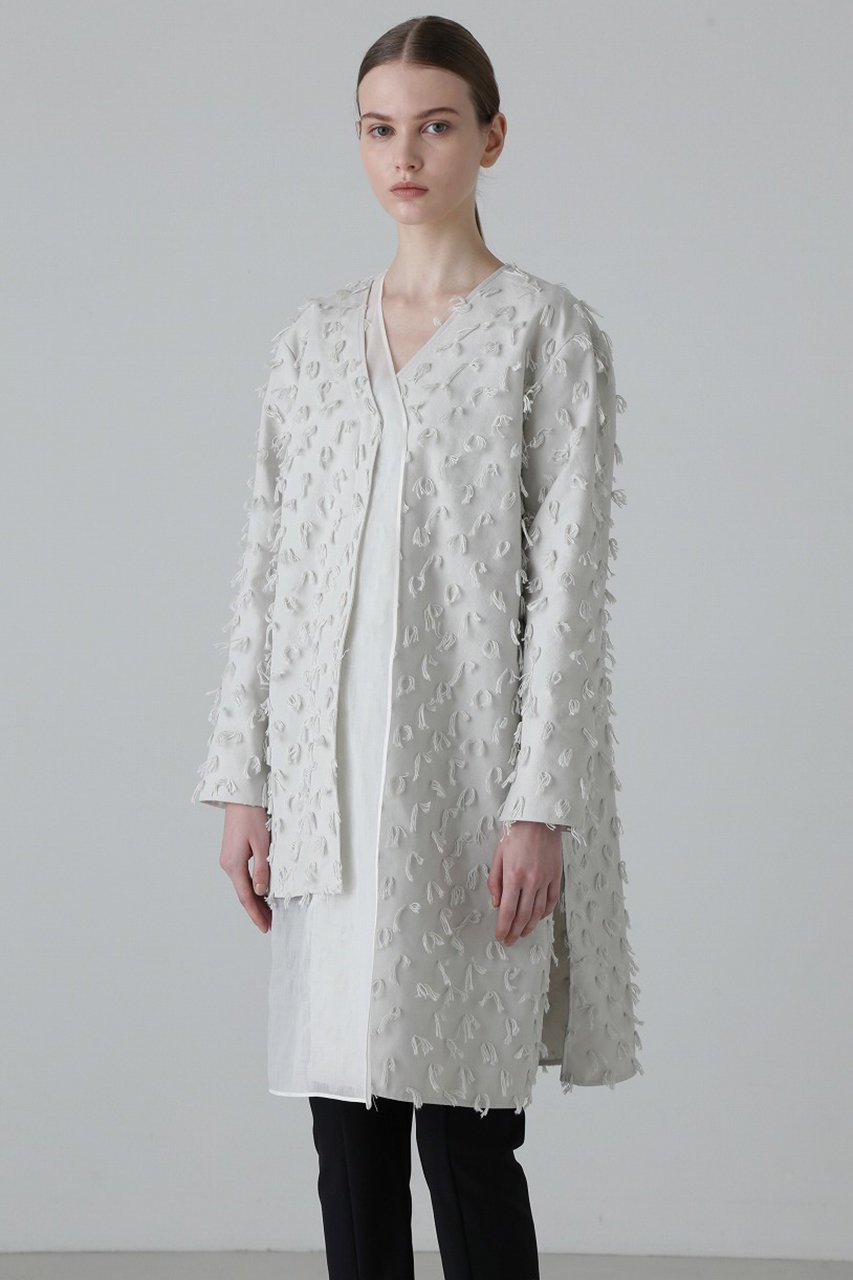 【アドーア/ADORE】のラスティックツッキリブラウス 人気、トレンドファッション・服の通販 founy(ファニー) 　ファッション　Fashion　レディースファッション　Ladies' Fashion Online　トップス・カットソー　Tops/Tshirt　シャツ/ブラウス　Shirts/Blouses　おすすめ　Recommend　アシンメトリー　Asymmetry　オックス　Ox　シアー　Sheer　ジャカード　Jacquard　スリット　Slit　スリーブ　Sleeve　セットアップ　Set Up　センター　Center　ベーシック　Basic　ロング　Long　再入荷　Restock/Back In Stock/Re Arrival　 other-1|ID: prp329100004595083 ipo3291000000032648272