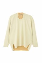 【アドーア/ADORE】のダブルニットプルオーバー 人気、トレンドファッション・服の通販 founy(ファニー) ファッション Fashion レディースファッション Ladies' Fashion Online トップス・カットソー Tops/Tshirt ニット Knit Tops プルオーバー Pullover おすすめ Recommend イエロー Yellow セットアップ Set Up トレーナー Trainer ドレープ Drape 再入荷 Restock/Back In Stock/Re Arrival thumbnail イエロー|ID: prp329100004595087 ipo3291000000032648301