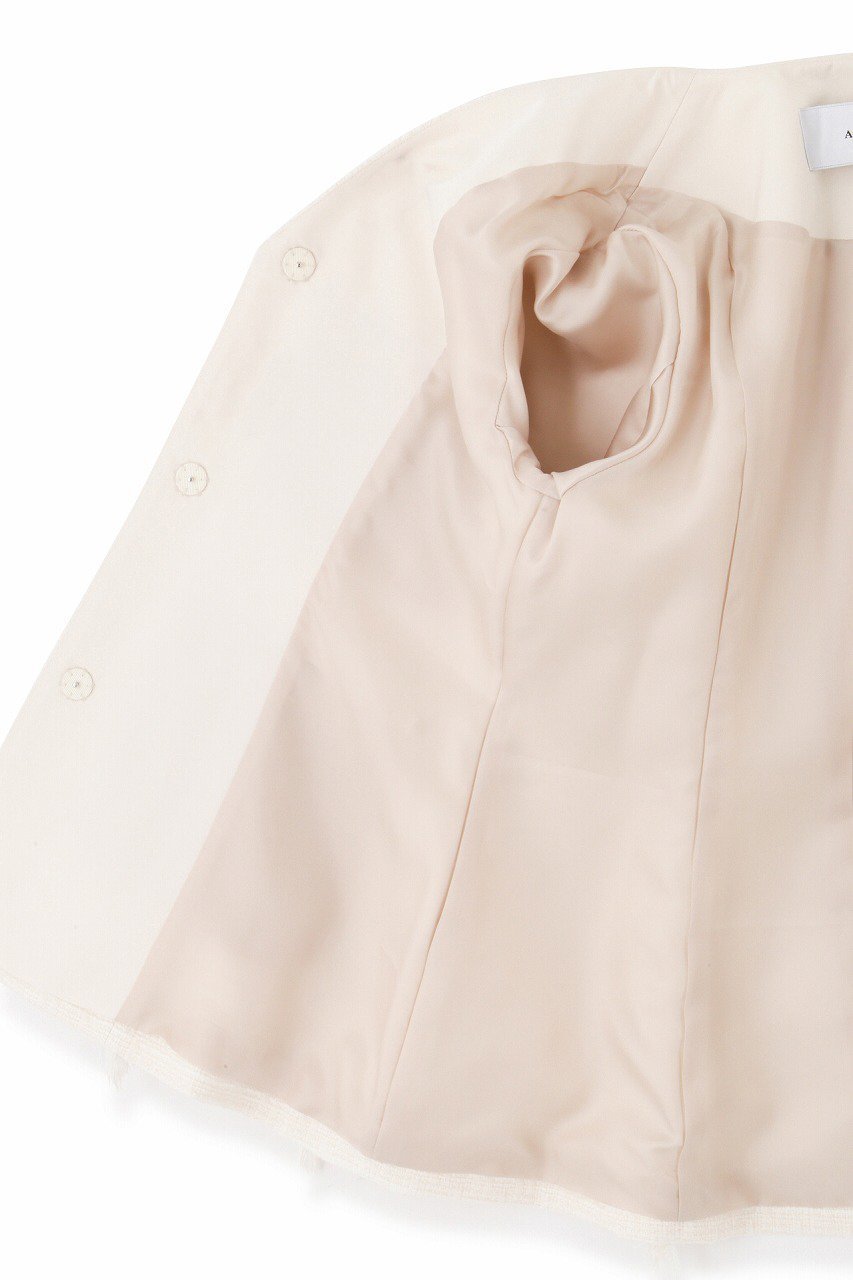 【アドーア/ADORE】のテープヤーンツィードジャケット 人気、トレンドファッション・服の通販 founy(ファニー) 　ファッション　Fashion　レディースファッション　Ladies' Fashion Online　アウター　Coat Outerwear　ジャケット　Jackets　おすすめ　Recommend　ジャケット　Jacket　セットアップ　Set Up　ツイード　Tweed　再入荷　Restock/Back In Stock/Re Arrival　other-8|ID: prp329100004595091 ipo3291000000032648335
