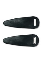 【ヘイップ/heyep】のFaux Leather Hair Clips(2P Set) ブラック|ID: prp329100004595108 ipo3291000000032648627