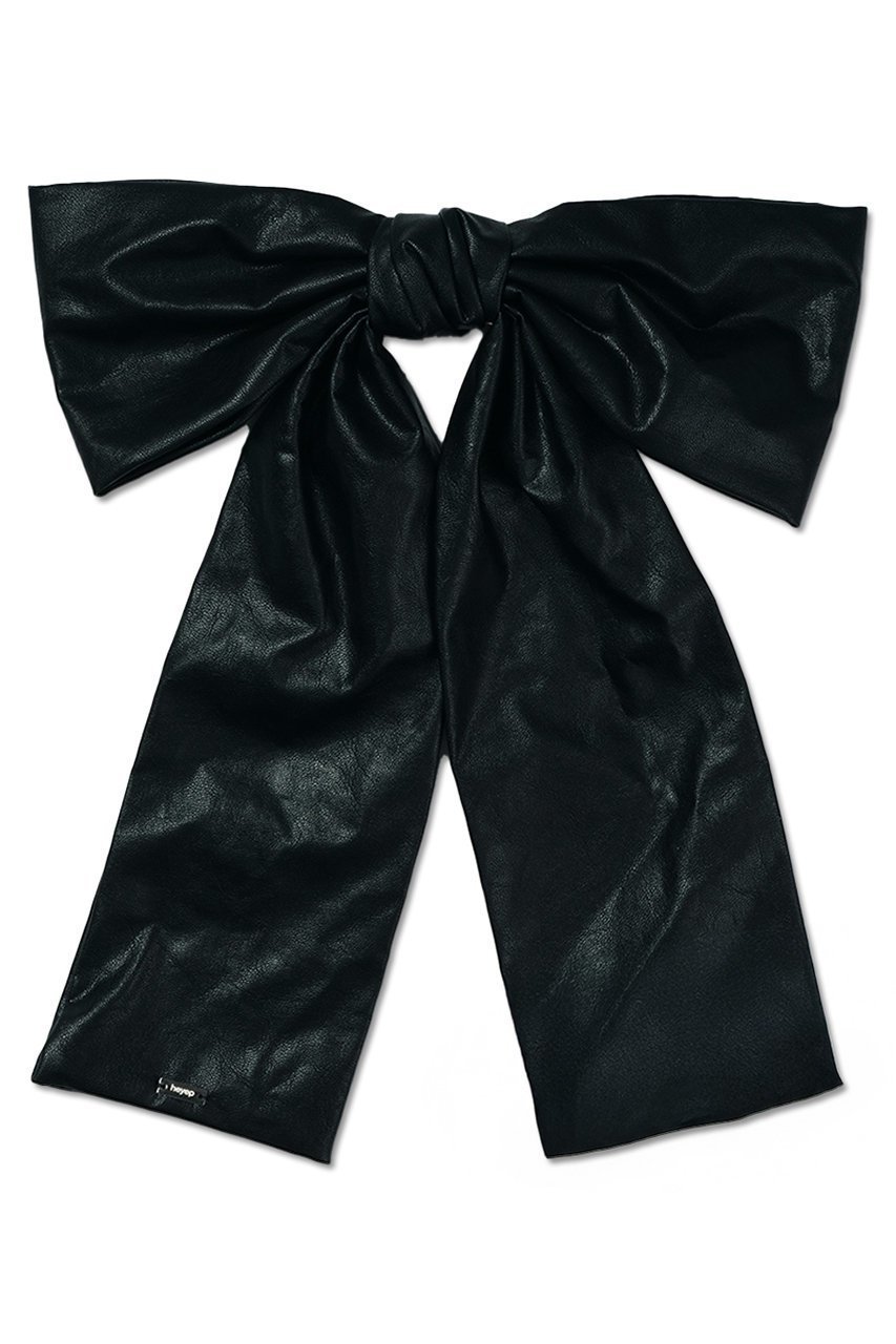 【ヘイップ/heyep】のFaux Leather Large Bow Barette 人気、トレンドファッション・服の通販 founy(ファニー) 　ファッション　Fashion　レディースファッション　Ladies' Fashion Online　シュシュ / ヘアアクセ　Hair Accessories　2025年　2025　2025-2026秋冬・A/W　Aw/Autumn/Winter/Fw/Fall/2025-2026　アクセサリー　Accessories　シンプル　Simple　バレッタ　Valletta　フェイクレザー　Faux Leather　フォルム　Form　リボン　Ribbon　A/W・秋冬　Aw・Autumn/Winter・Fw・Fall-Winter　 other-1|ID: prp329100004595109 ipo3291000000032648629