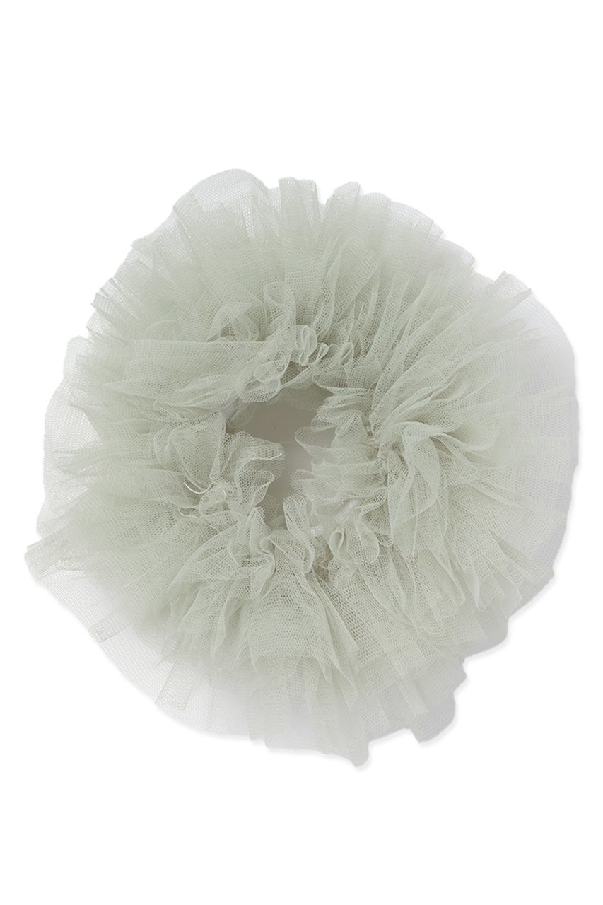 【ヘイップ/heyep】のTulle Scrunchie インテリア・キッズ・メンズ・レディースファッション・服の通販 founy(ファニー) 　ファッション　Fashion　レディースファッション　Ladies' Fashion Online　シュシュ / ヘアアクセ　Hair Accessories　2025年　2025　2025-2026秋冬・A/W　Aw/Autumn/Winter/Fw/Fall/2025-2026　アクセサリー　Accessories　チュール　Tulle　フェミニン　Feminine　A/W・秋冬　Aw・Autumn/Winter・Fw・Fall-Winter　グリーン|ID: prp329100004595113 ipo3291000000032648650