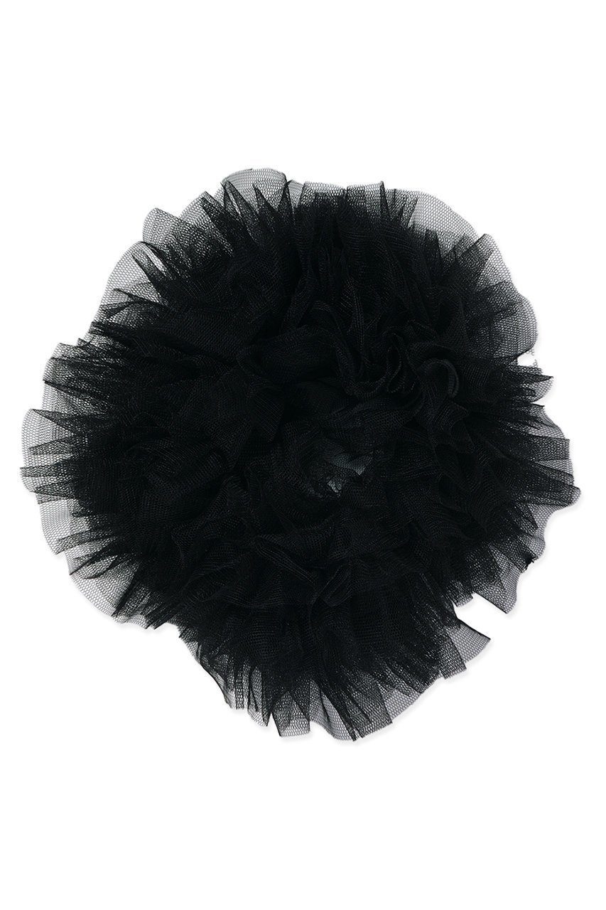 【ヘイップ/heyep】のTulle Scrunchie インテリア・キッズ・メンズ・レディースファッション・服の通販 founy(ファニー) 　ファッション　Fashion　レディースファッション　Ladies' Fashion Online　シュシュ / ヘアアクセ　Hair Accessories　2025年　2025　2025-2026秋冬・A/W　Aw/Autumn/Winter/Fw/Fall/2025-2026　アクセサリー　Accessories　チュール　Tulle　フェミニン　Feminine　A/W・秋冬　Aw・Autumn/Winter・Fw・Fall-Winter　ブラック|ID: prp329100004595113 ipo3291000000032648651