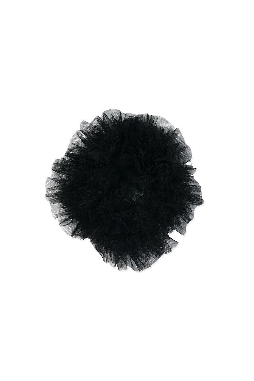 【ヘイップ/heyep】のTulle Scrunchie インテリア・キッズ・メンズ・レディースファッション・服の通販 founy(ファニー) 　ファッション　Fashion　レディースファッション　Fashion for Women　シュシュ&ヘアアクセ/ヘアアレンジ　Scrunchies & Hair Accessories　アクセサリー　Fashion Accessories　チュール　Tulip, Tulip Motif　フェミニン　Feminine, Girly　ブラック|ID: prp329100004595113 ipo3291000000036097580