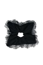 【ヘイップ/heyep】のSilk Lace Scrunchie 人気、トレンドファッション・服の通販 founy(ファニー) ファッション Fashion レディースファッション Fashion for Women シュシュ&ヘアアクセ/ヘアアレンジ Scrunchies & Hair Accessories アクセサリー Fashion Accessories エレガント 上品 Elegant クラシック Classic, Timeless Style シルク Silk, 100% Silk レース Lace, Lace Fabric thumbnail ブラック|ID: prp329100004595117 ipo3291000000035661891
