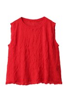 【ミディウミソリッド/MIDIUMISOLID】のsheer washer vest ベスト red|ID:prp329100004595121
