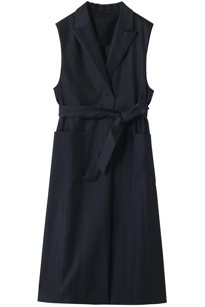 【アナイ/ANAYI】のリネンストレッチロングジレ インテリア・キッズ・メンズ・レディースファッション・服の通販 founy(ファニー) https://founy.com/ ファッション Fashion レディースファッション Ladies' Fashion Online アウター Coat Outerwear ジャケット Jackets ジャケット Jacket ストレッチ Stretch ベスト Vest リネン Linen リボン Ribbon ロング Long エレガント 上品 Elegant 今季 This Season 再入荷 Restock/Back In Stock/Re Arrival 夏 Summer |ID: prp329100004595123 ipo3291000000032648785