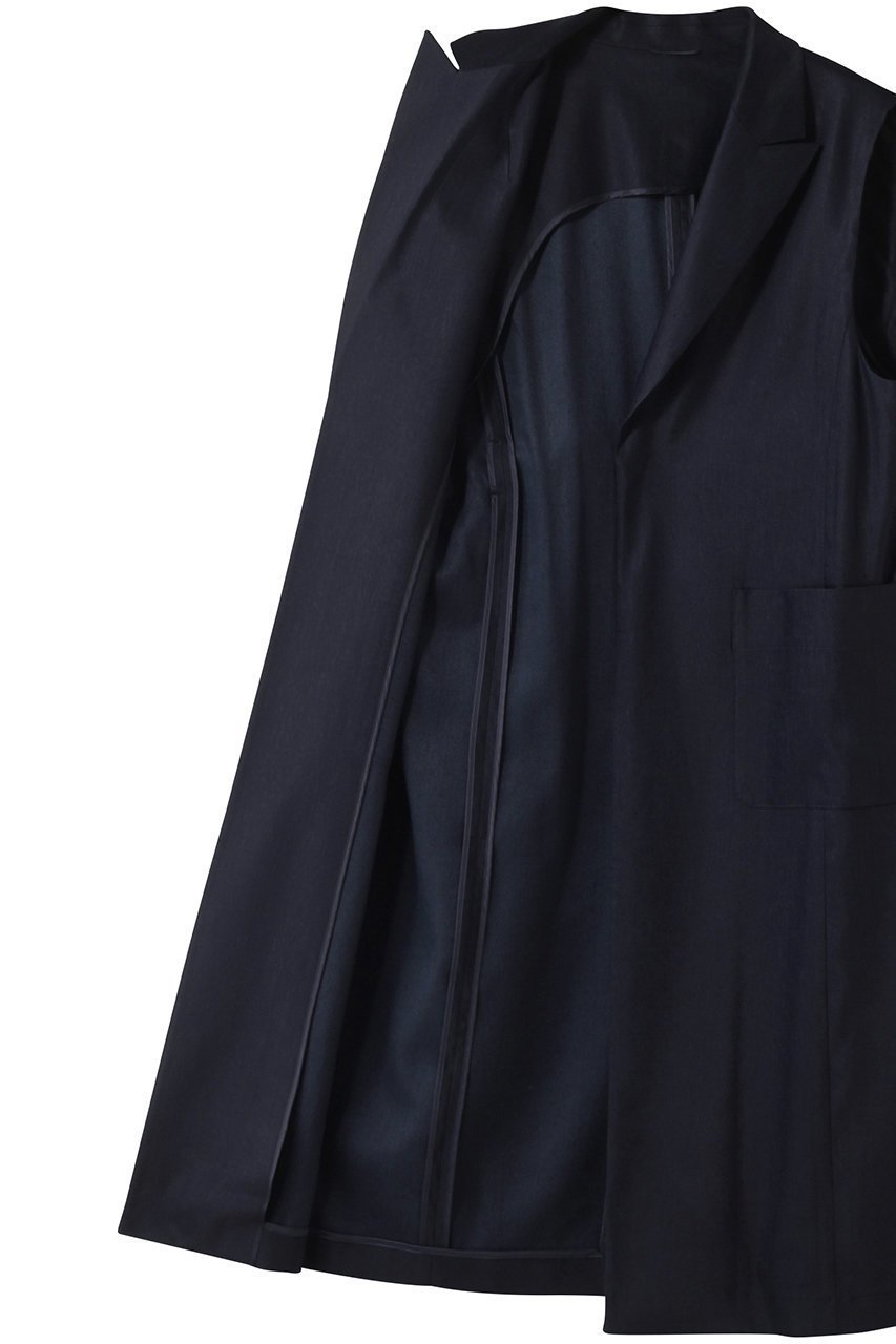 【アナイ/ANAYI】のリネンストレッチロングジレ 人気、トレンドファッション・服の通販 founy(ファニー) 　ファッション　Fashion　レディースファッション　Ladies' Fashion Online　アウター　Coat Outerwear　ジャケット　Jackets　ジャケット　Jacket　ストレッチ　Stretch　ベスト　Vest　リネン　Linen　リボン　Ribbon　ロング　Long　エレガント 上品　Elegant　今季　This Season　再入荷　Restock/Back In Stock/Re Arrival　夏　Summer　other-6|ID: prp329100004595123 ipo3291000000032648791