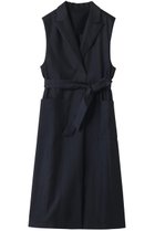 【アナイ/ANAYI】のリネンストレッチロングジレ 人気、トレンドファッション・服の通販 founy(ファニー) ファッション Fashion レディースファッション Fashion for Women アウター Coat / Outerwear Collection レディースジャケット・軽アウター Jackets ジャケット Jacket, Outerwear ストレッチ Stretch, Stretchy Fabric ベスト Vest, Waistcoat リネン Linen, Linen Fabric リボン Ribbon, Bow ロング Long, Long-Length エレガント 上品 Elegant 今季 This Season, Current Season 再入荷 Restock / Back in Stock 夏 Summer thumbnail ネイビー|ID: prp329100004595123 ipo3291000000035051948